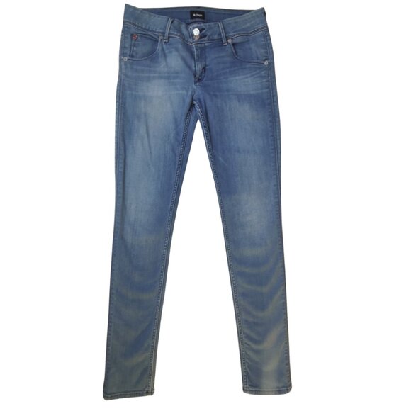 Hudson Light Wash Skinny Jeans - Picture 1 of 12